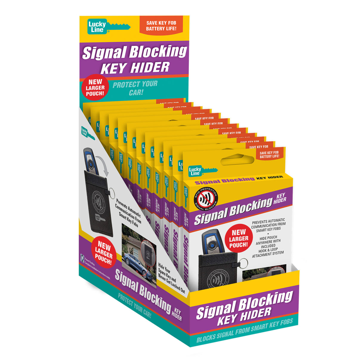 Signal Blocking Key Hider Display | Retail Solutions | Lucky Line