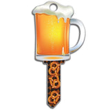 Lucky Line Beer Key Shapes decorative house key B110