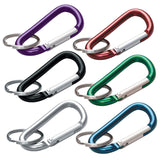Lucky Line C-Clip Carabiner 460 461 in black blue green purple red or silver