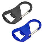 Lucky Line UtiliCarry Craft Key Bottle Opener asily clips to belt looks or bags and backpacks key chain U125 in black or blue
