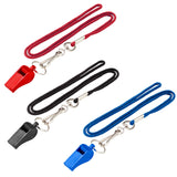 Lucky Line Lanyard with Whistle great for sports coaches and practice. Safety whistle. Fits around the neck with woven nylon 422