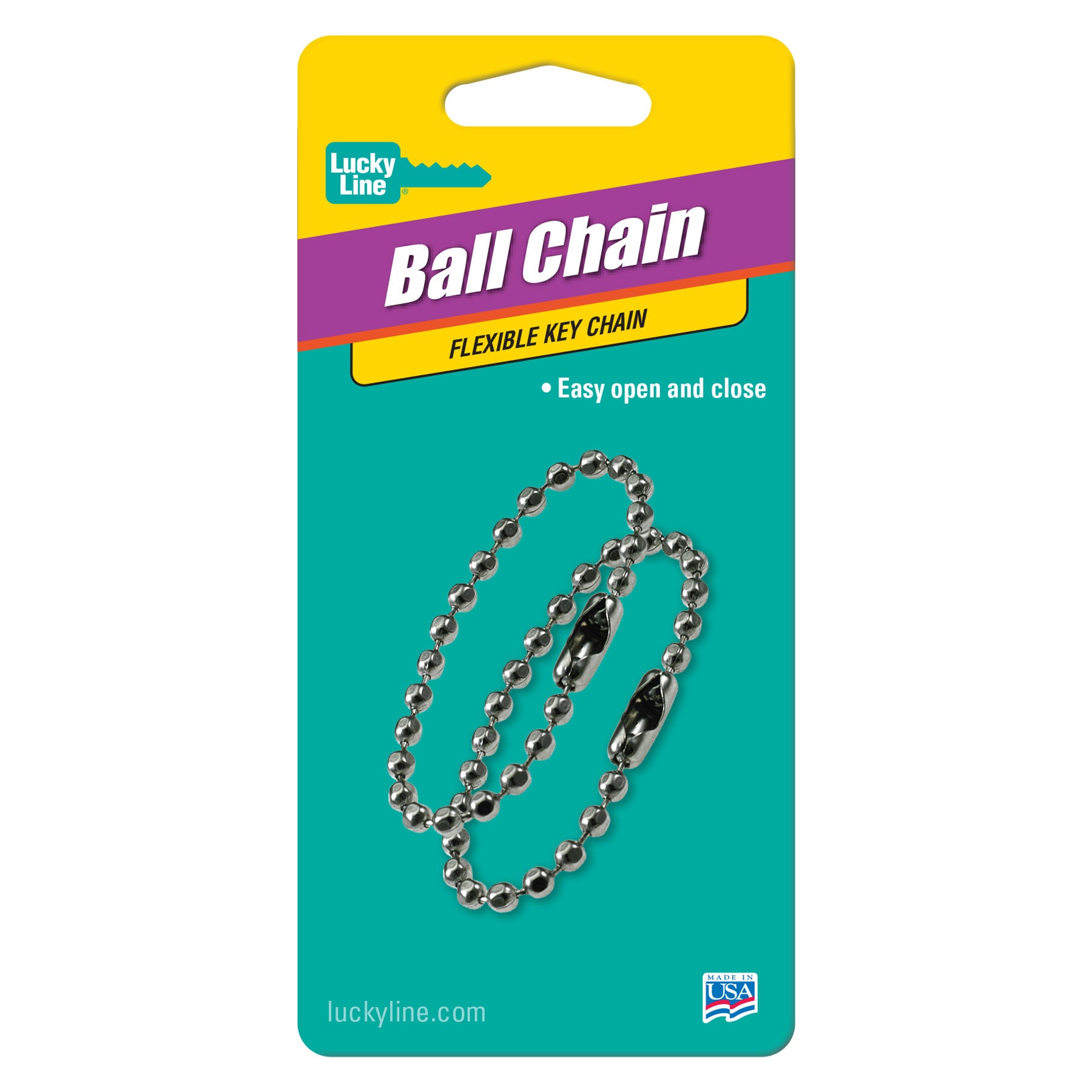 Pre-Cut Ball Chain | Chains & Connectors | Lucky Line Products