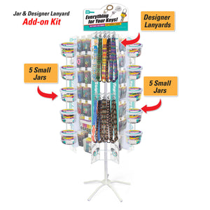 Lucky Line 34053E Add-On Kit for 3-Panel Display