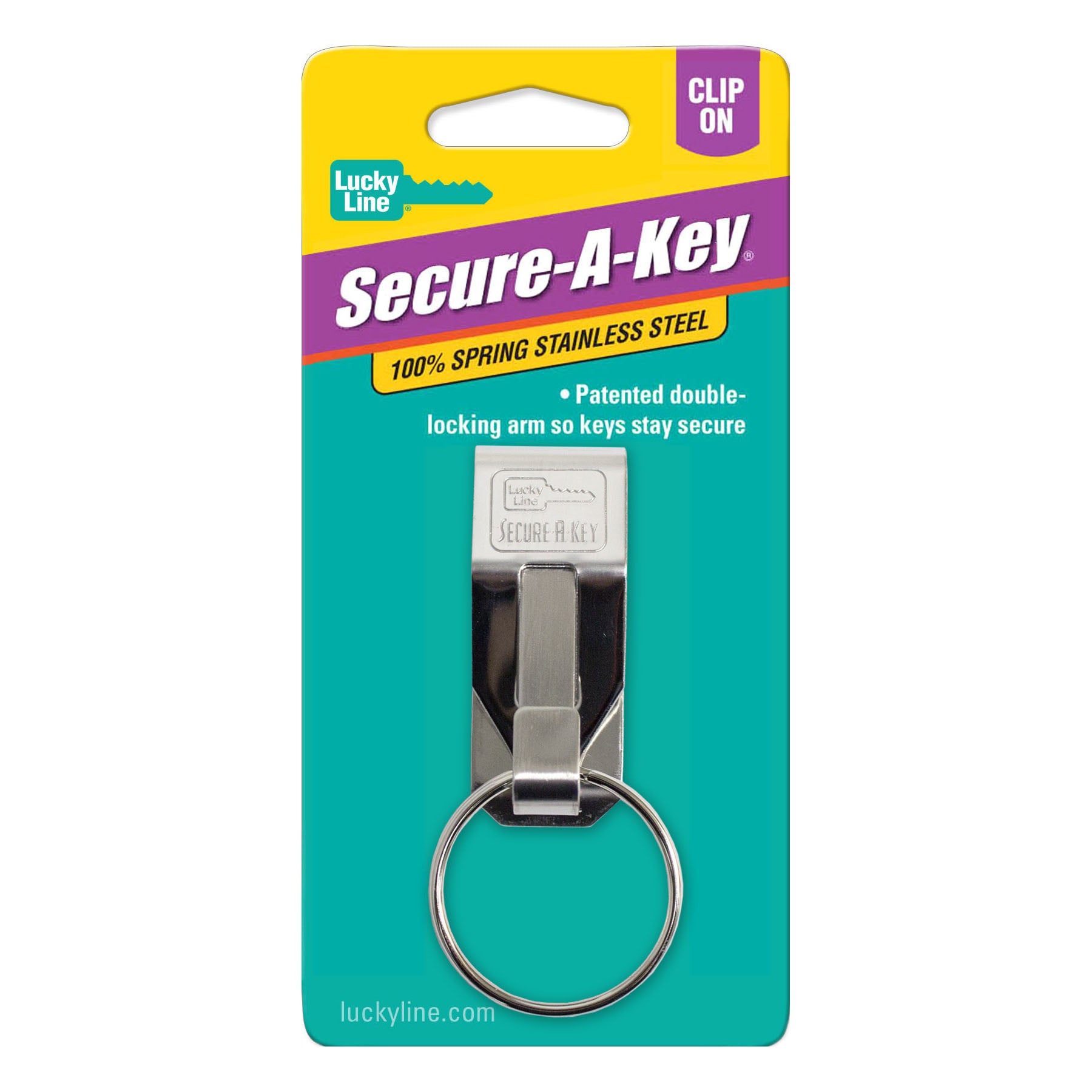 Secure-A-Key® Clip On | Belt Clip | Lucky Line Products