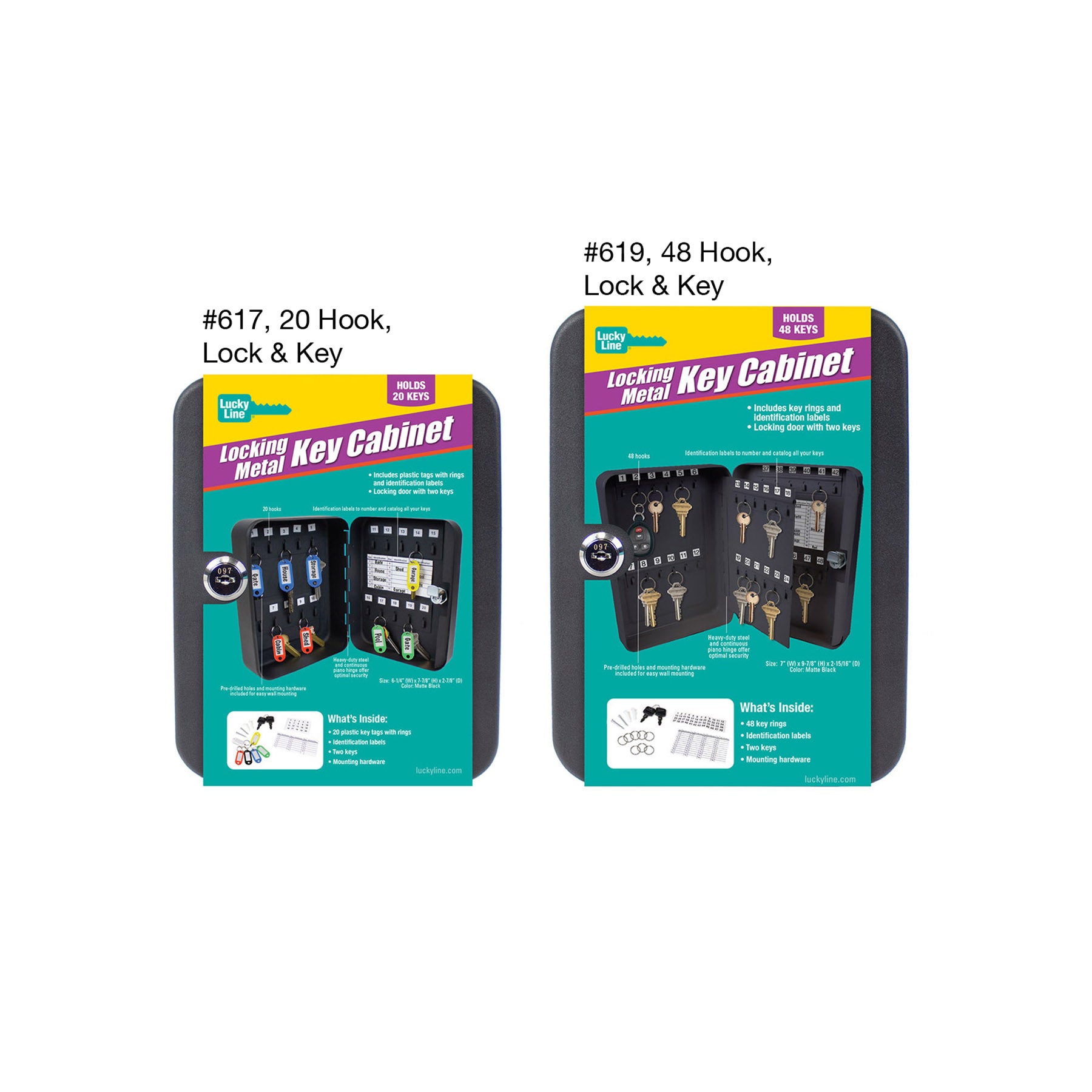 2 New L700 / L824 Keys For Anderson Hickey File Cabinet – Licensed Locksmith