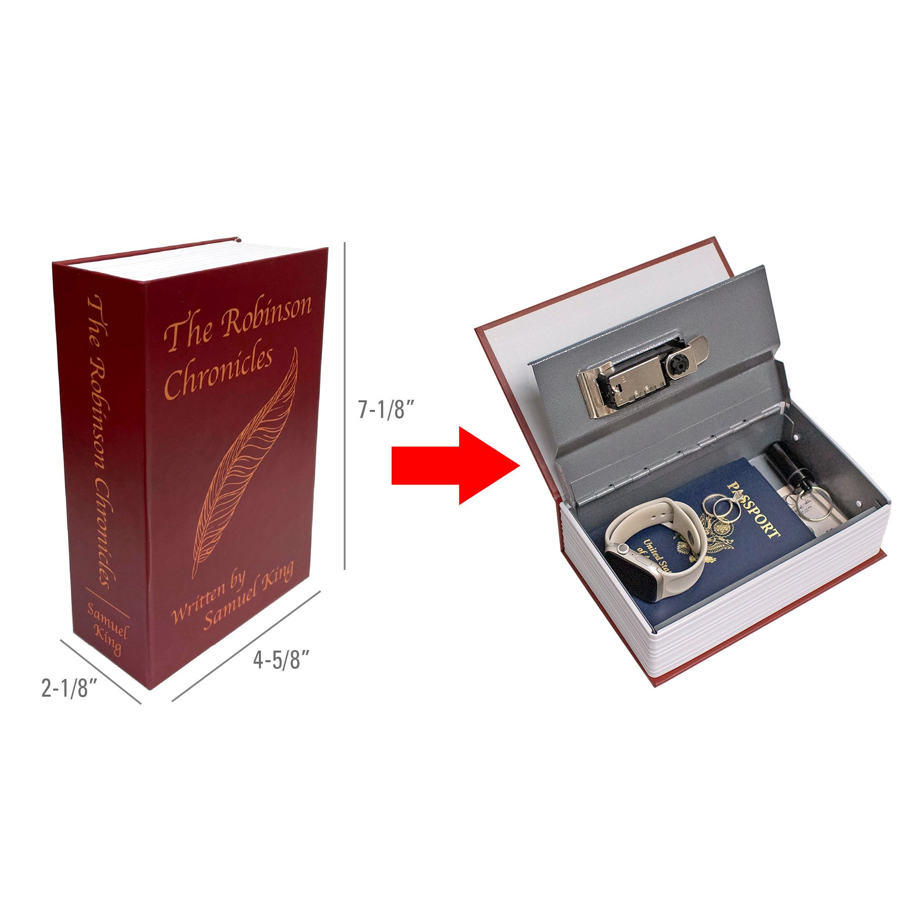 Locking Diversion Book | Lucky Line Products