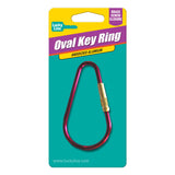 Anodized Oval Key Ring