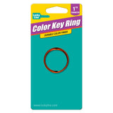 Color Split Key Rings