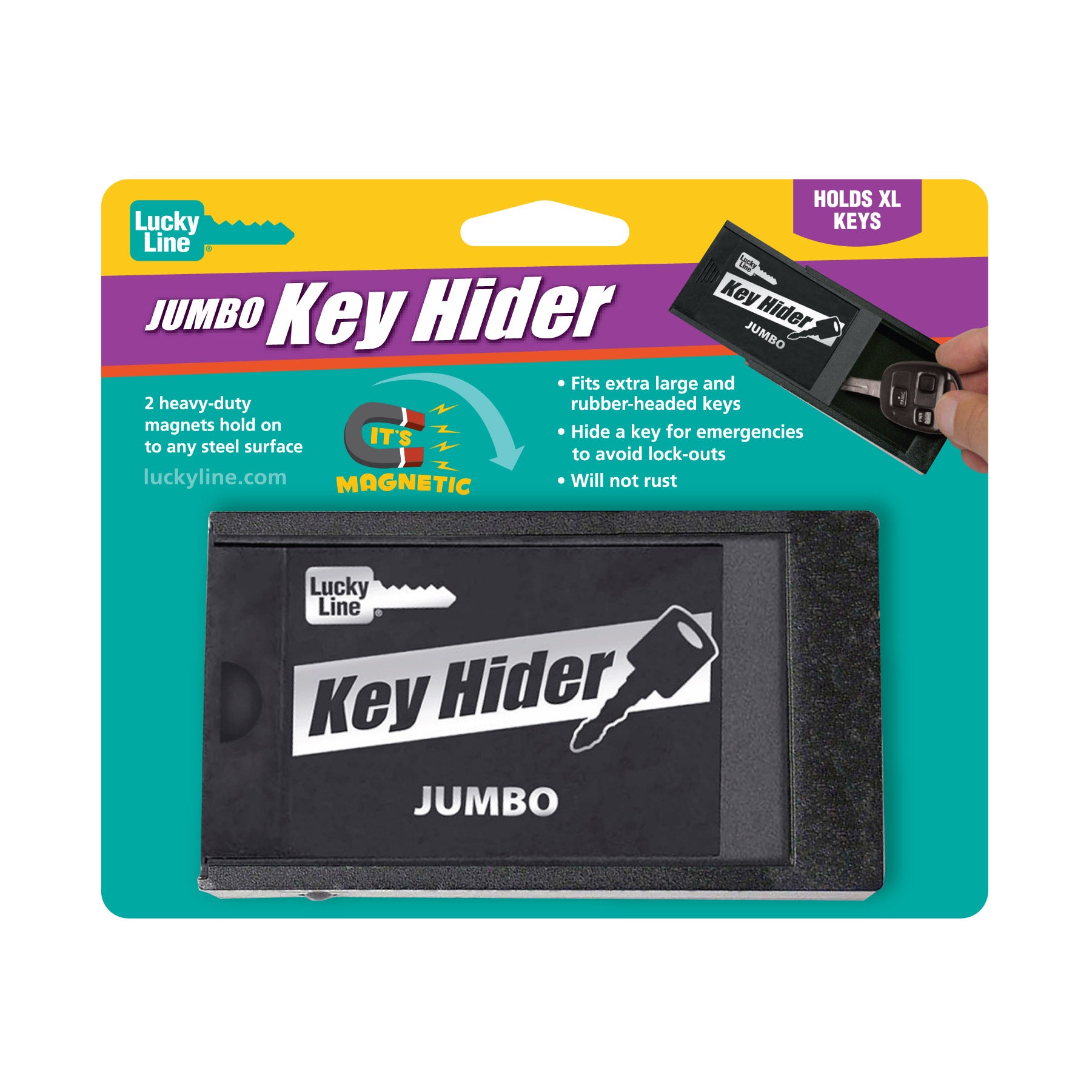 Jumbo Magnetic Key Hider | Lucky Line Products