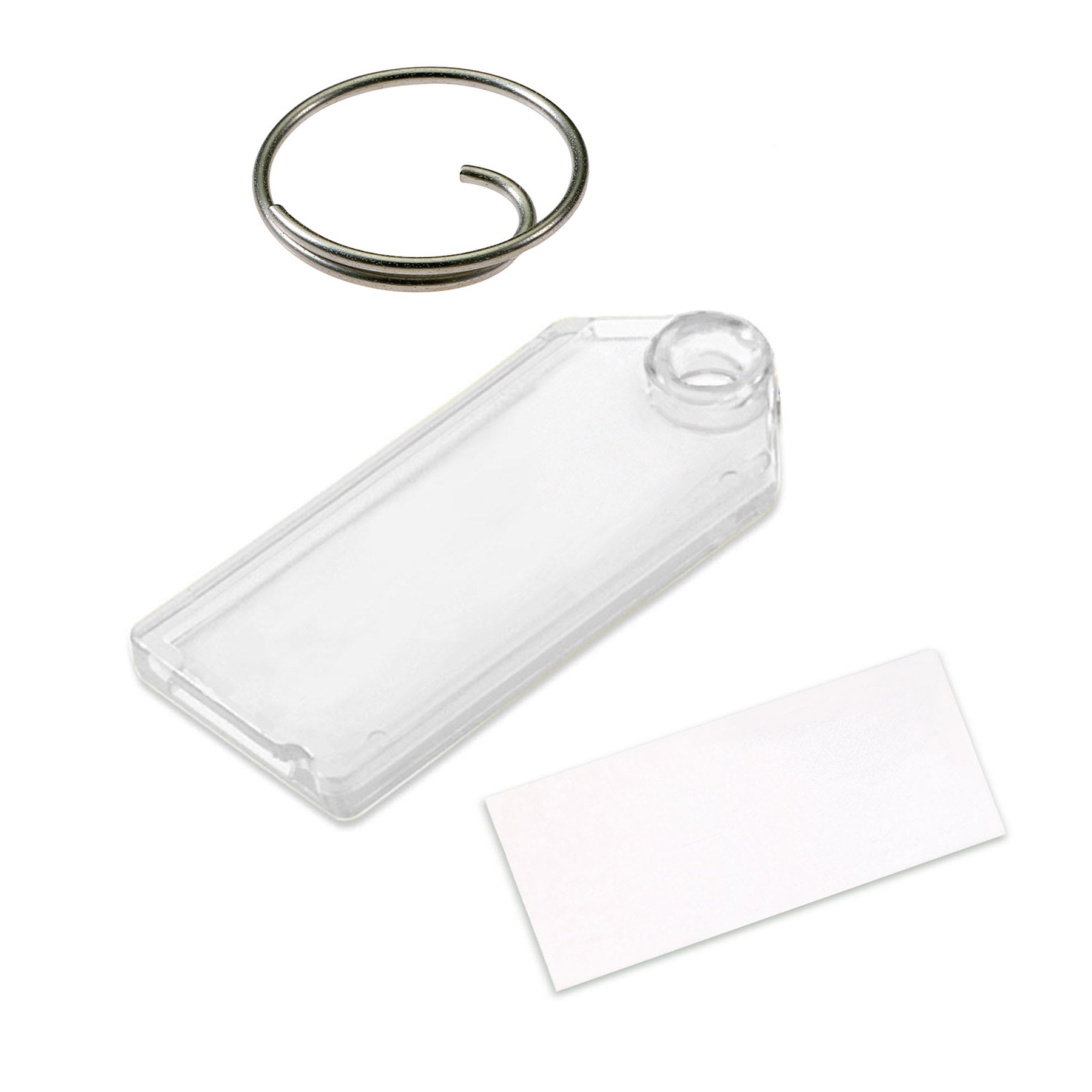 Key Tag with Tang Ring | Custom Print | Lucky Line Products