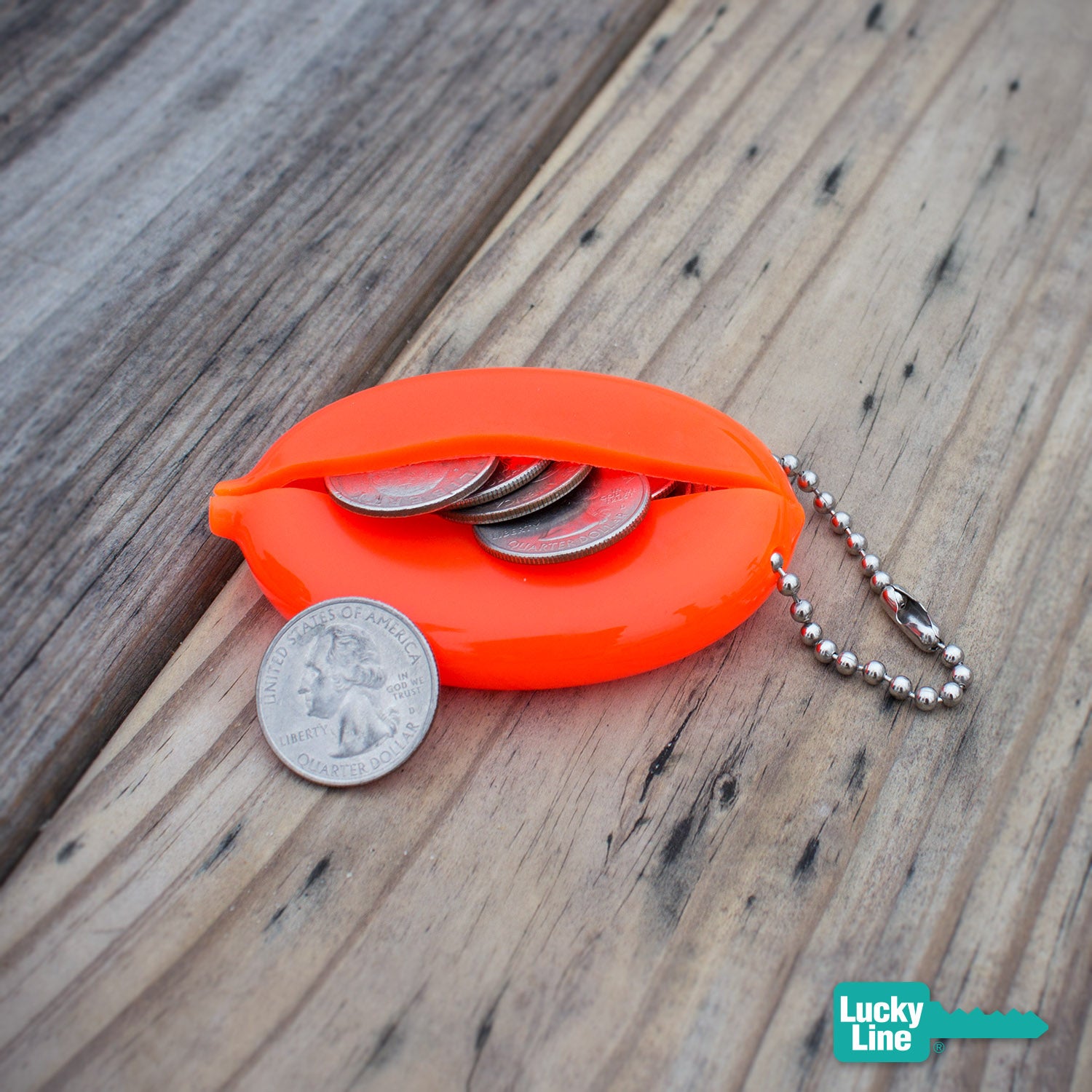 Plastic Coin Holder Key Chain Lucky Line Products plastic-coin-holder-key-chain-lucky-line-products