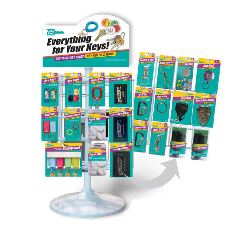 2-Panel Counter Display | Retail Solutions | Lucky Line Products