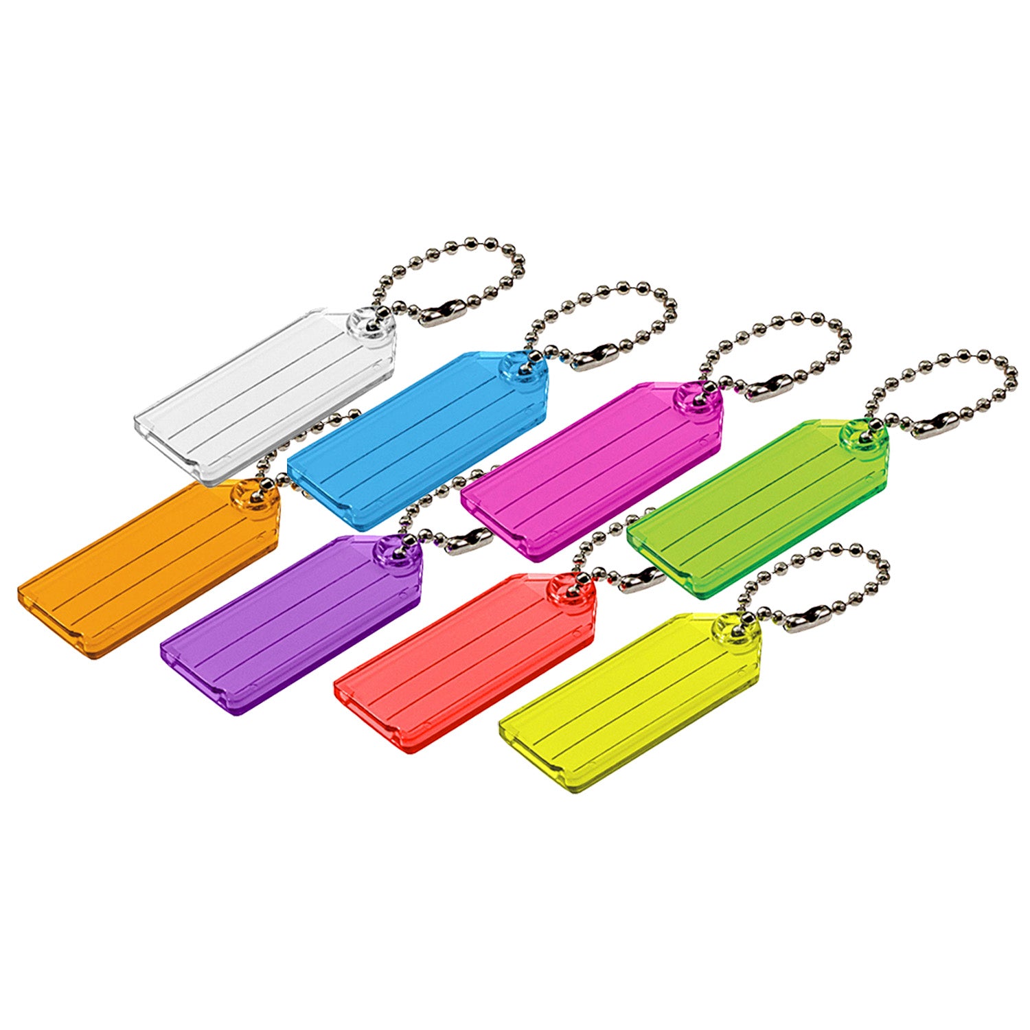 Key Tag with Ball Chain | Lucky Line Products