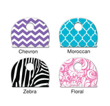 Lucky Line designer key caps chevron Moroccan zebra and floral print 163