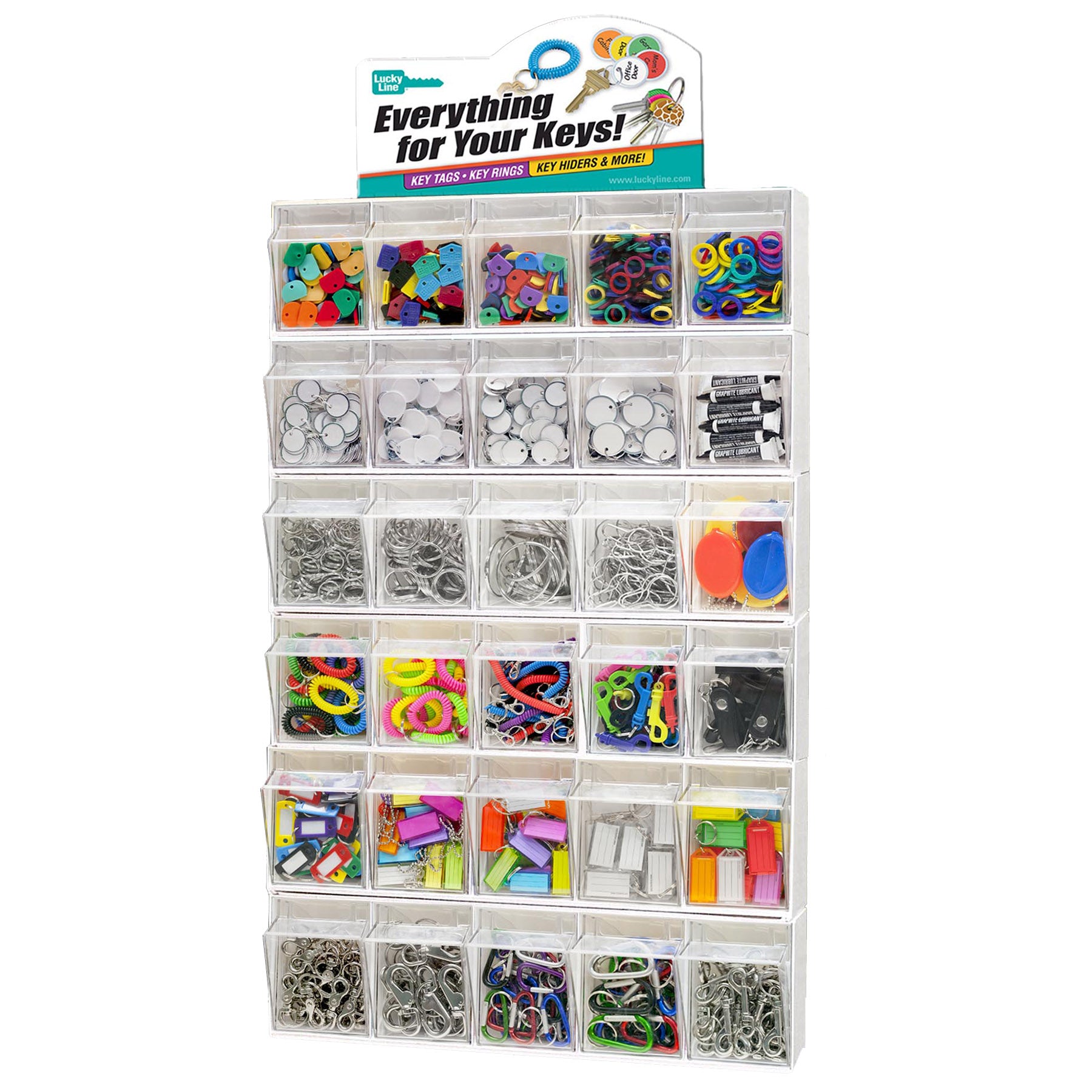 Lucky Line Products 1650020 | 3HJP1 | Copritasti Colori Assortiti S - Confezione Da 20 | Italia