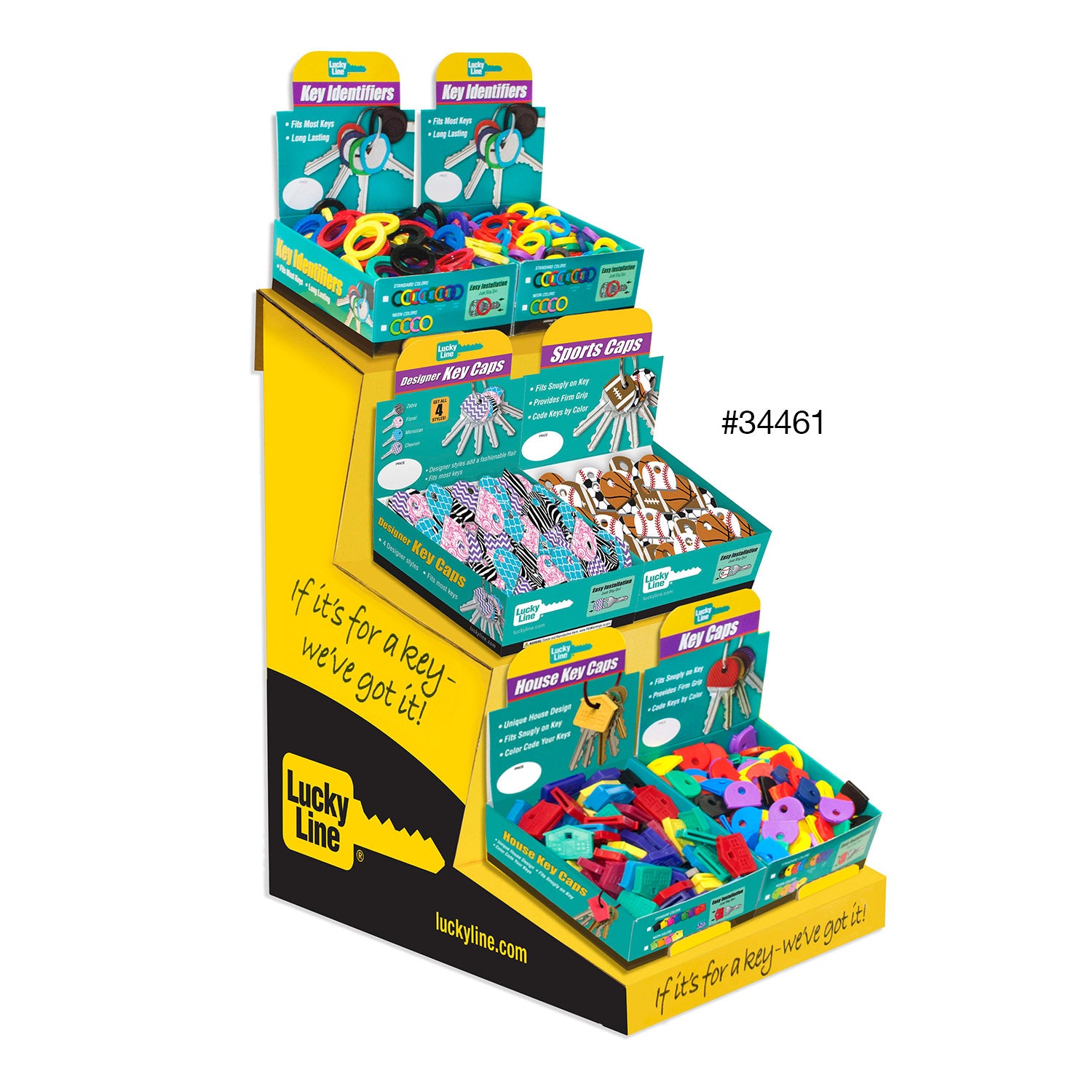 3-Tier Counter Displays | Retail Solutions | Lucky Line Products