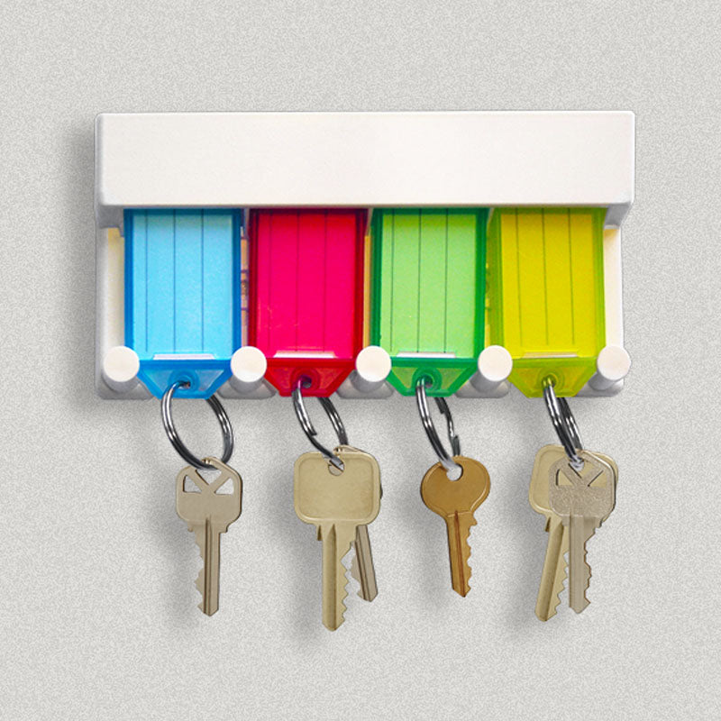 4-Key Tag Rack | Key Storage | Lucky Line Products
