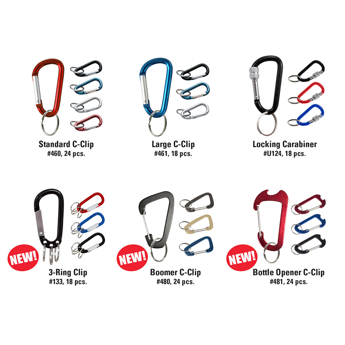Carabiner Keychain Display, Retail Solutions