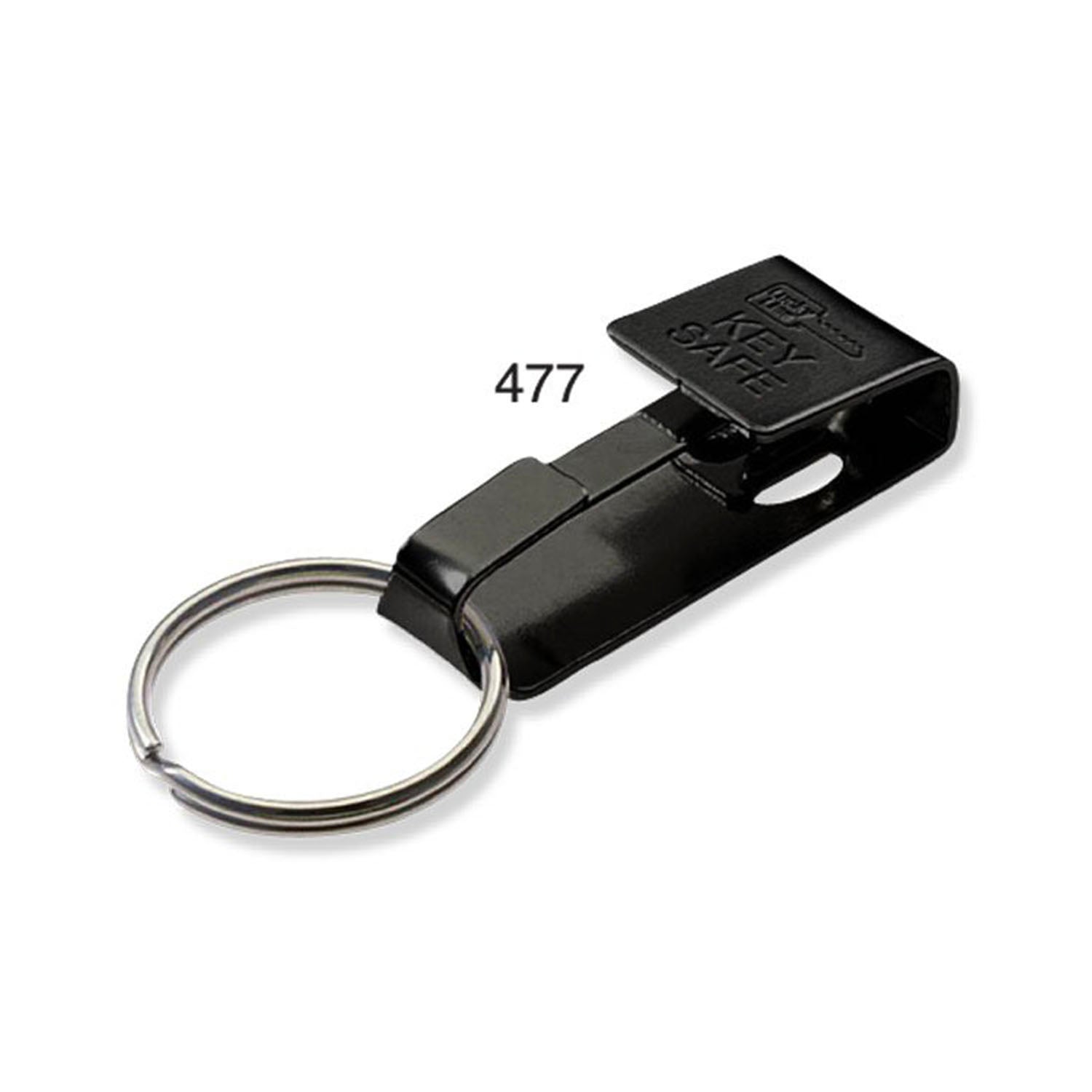 Lucky Line Plastic Key Clip for Backpacks, Belts, Keys, Party Favors, Arts and Crafts, Red, 25 per Bag (41570)