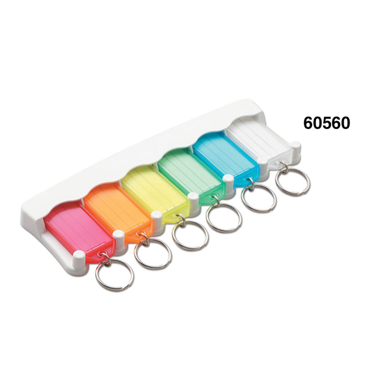 Key Tag Rack Insert 6-Key Tag Rack | Key Storage | Lucky Line Products