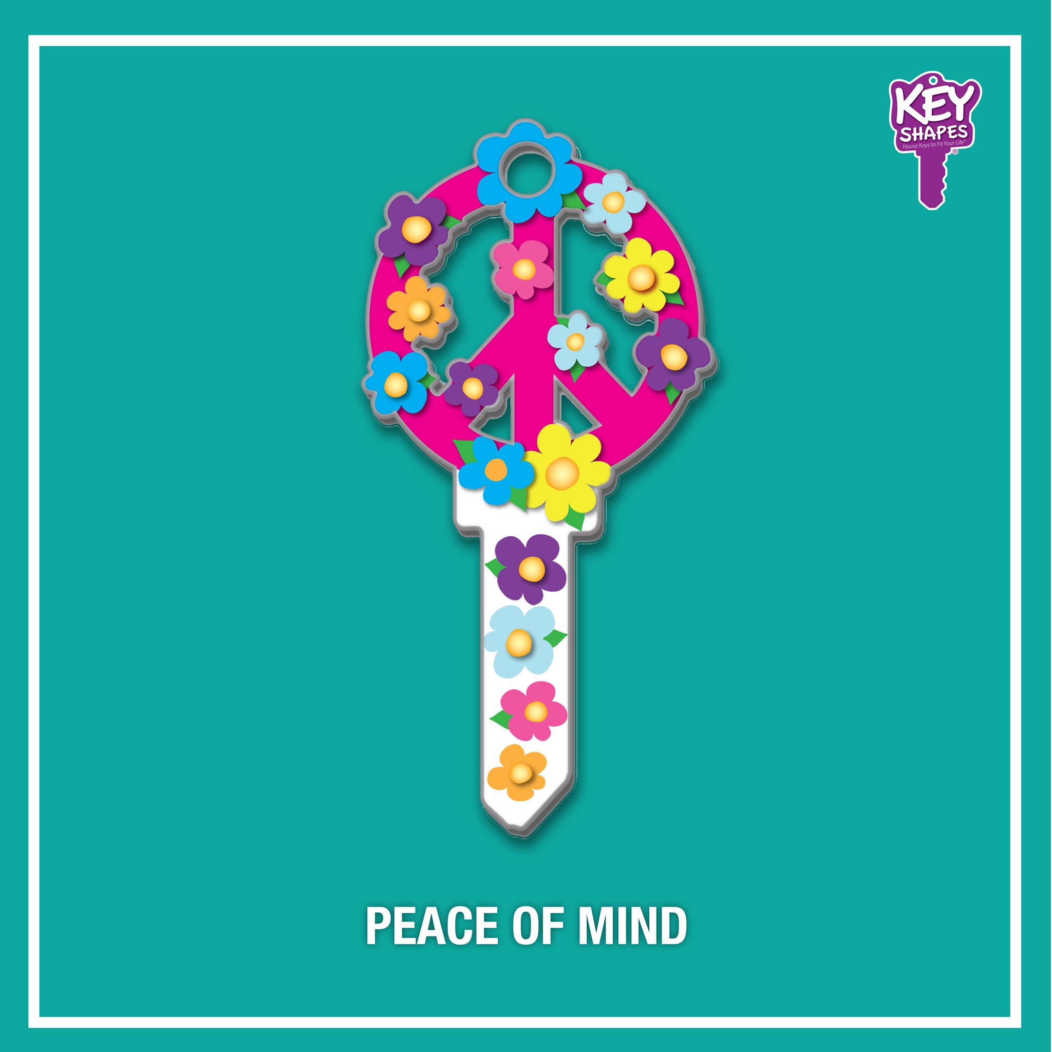 Peace | Key Shapes™ – Lucky Line Products