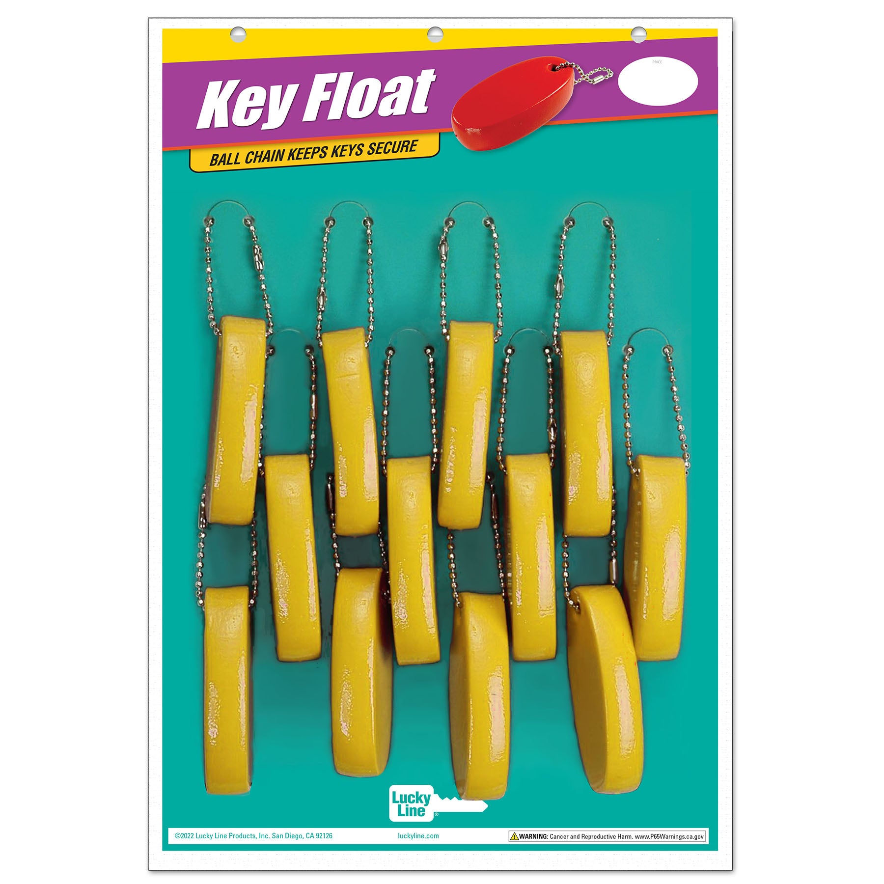 Soft Key Float | Key Chain | Lucky Line Products
