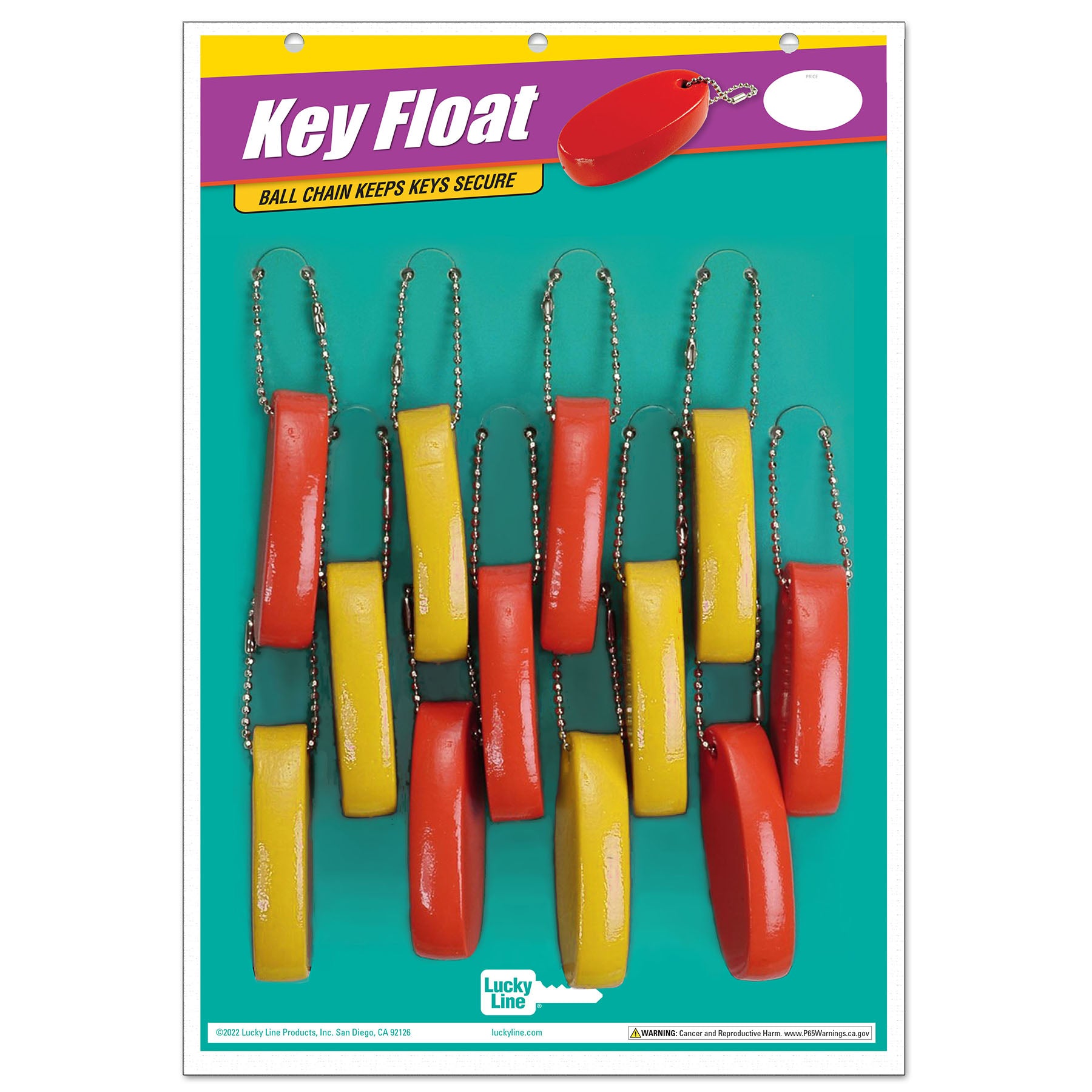 Soft Key Float | Key Chain | Lucky Line Products