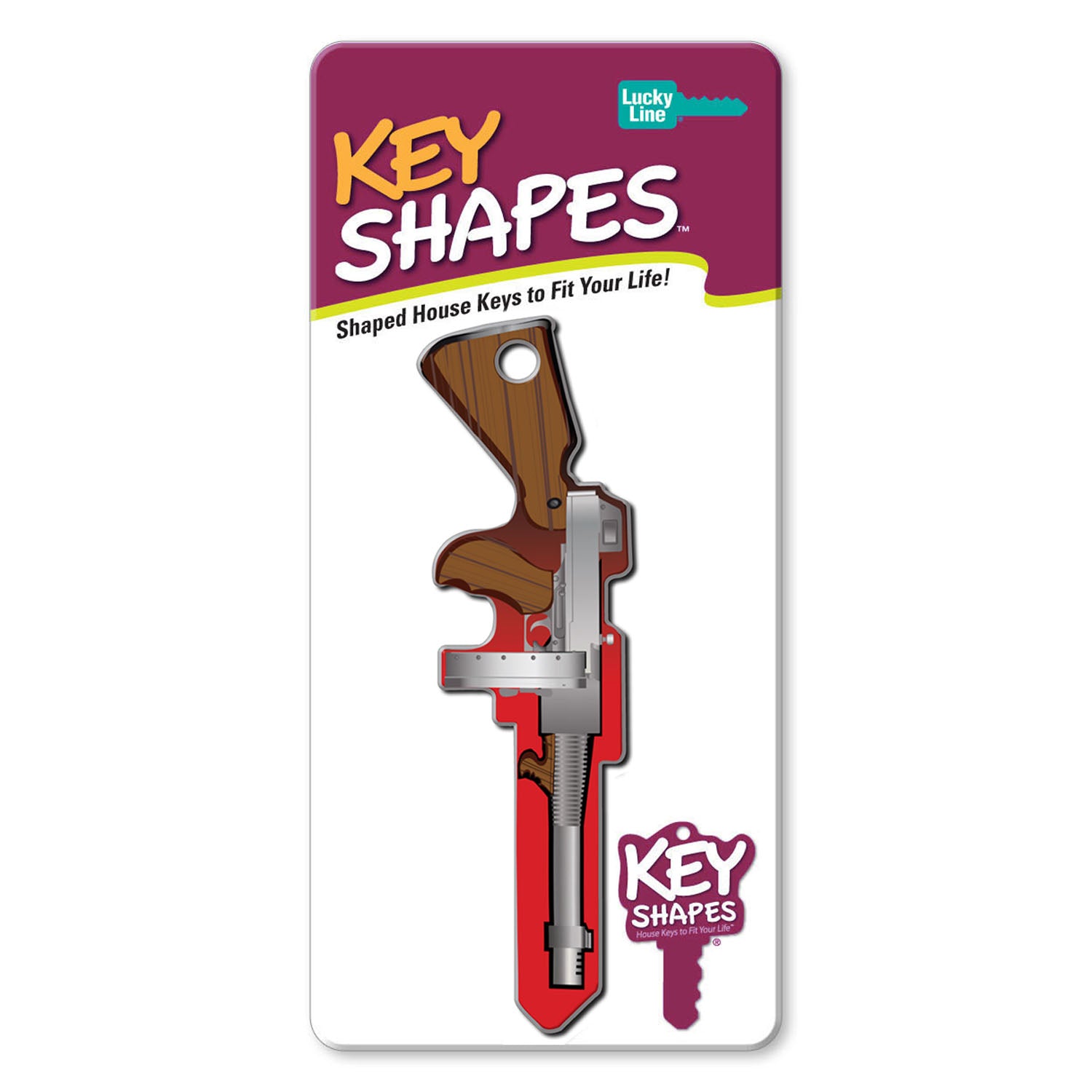 Machine Gun | Key Shapes™ – Lucky Line Products