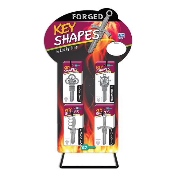 Forged Key Shapes™ Display