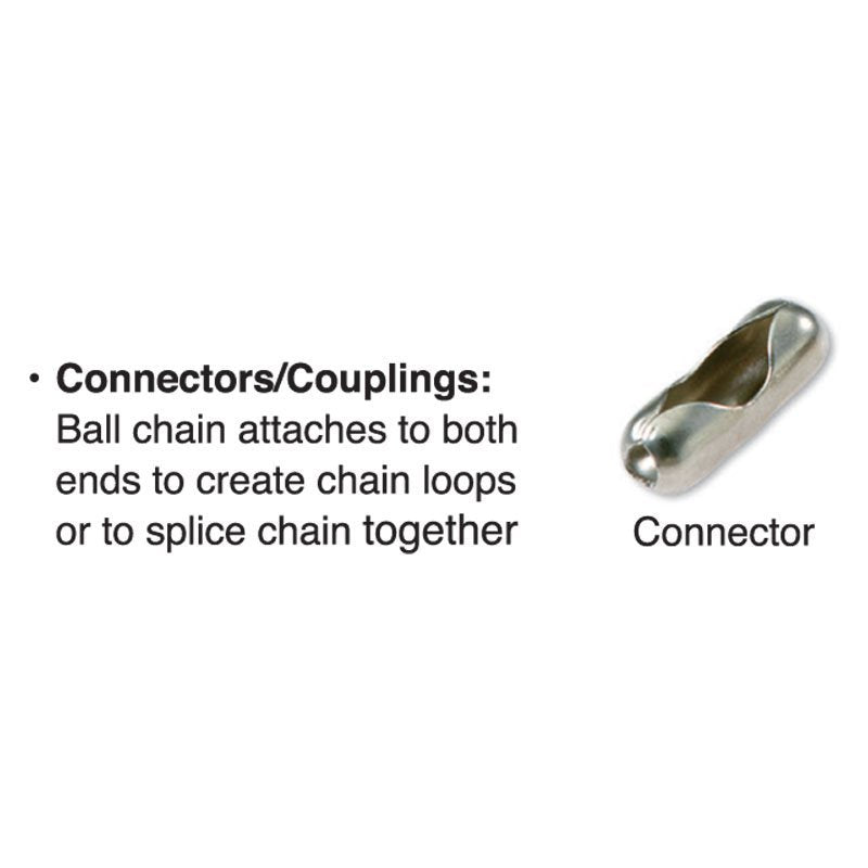 Metal Ball Chain Connectors - Pack of 1000