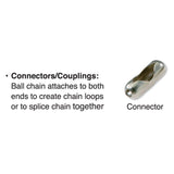 Lucky Line Ball Chain Spool with Connectors 317 318 319 320 321