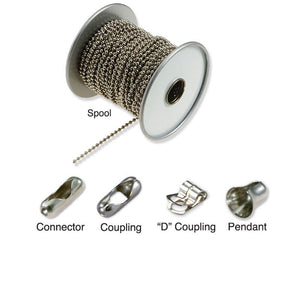 Lucky Line Ball Chain Spool with Connectors 309 310 311 312 313 314 315 316