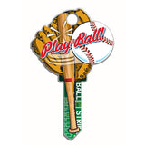 Lucky Line Baseball Key Shapes decorative house key B120