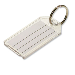 Lucky Line key tags extra strength tough plastic key tag for rental car companies