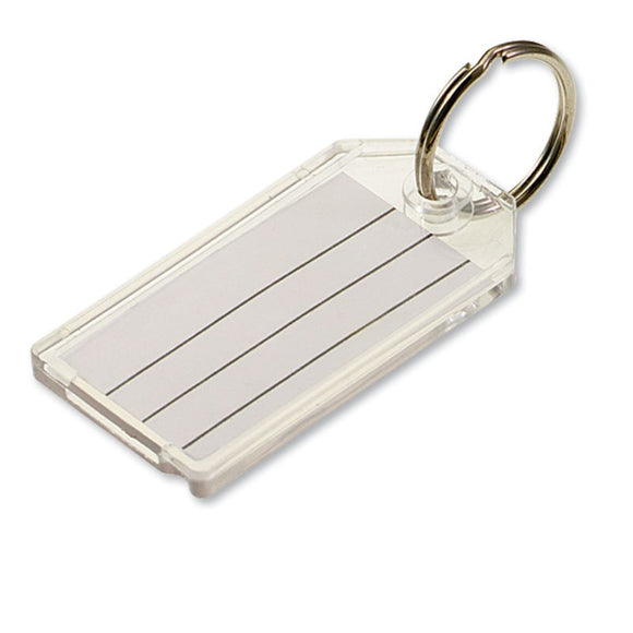  Lucky Line Coloridas bandas para llaves - Identificadores de  llaves grandes, paquete de 4 (17204) : Productos de Oficina