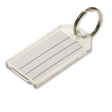Lucky Line key tags extra strength tough plastic key tag for rental car companies