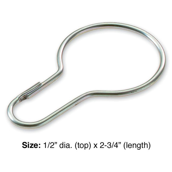 Lucky Line Steel Steel 1-1/8 In. Belt Hook Key Ring - Valu Home