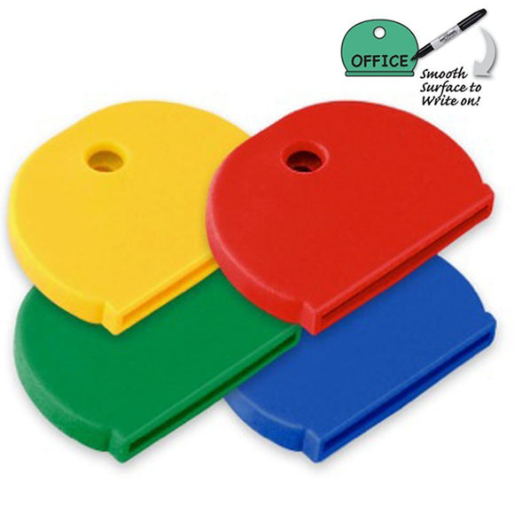 Lucky Line Key caps house and office key identifiers in assorted colors 160