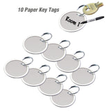Lucky Line Key ID and Organization Kit color code and identify your keys.  Keep keys organized with key caps, identifiers, key tags, and key rings E7017507