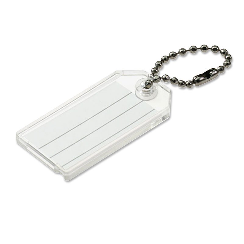 Key Tag with Ball Chain No. 201 | Lucky Line Products