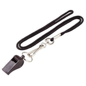 Lucky Line Lanyard with Whistle great for sports coaches and practice. Fits around the neck with woven nylon 422