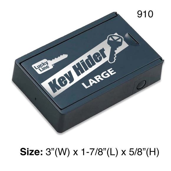 Lucky Line large magnetic key hider holds two large keys 910