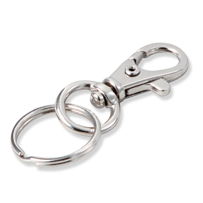 Lucky Line Purse Charm Keychain, Key Clip for Purse, Heart (49901)