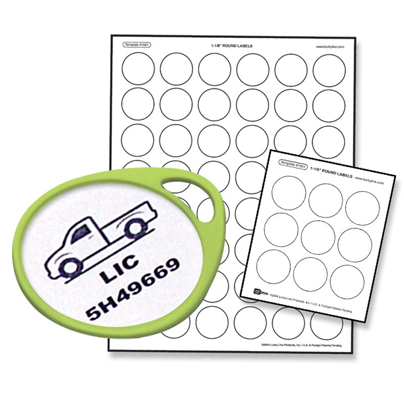 Round Label-It™ Labels | Lucky Line Products