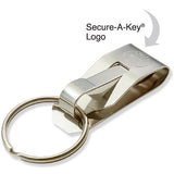 Lucky Line Secure-A-Key clip on belt clip with key ring 404 40401 40412