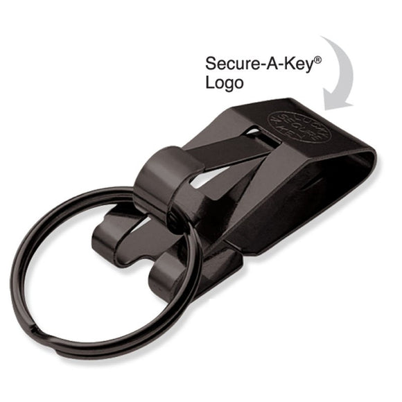 Lucky Line Heavy Duty Retractable Key Chain , Belt Clip , 42 Nylon Cable ,  Chr