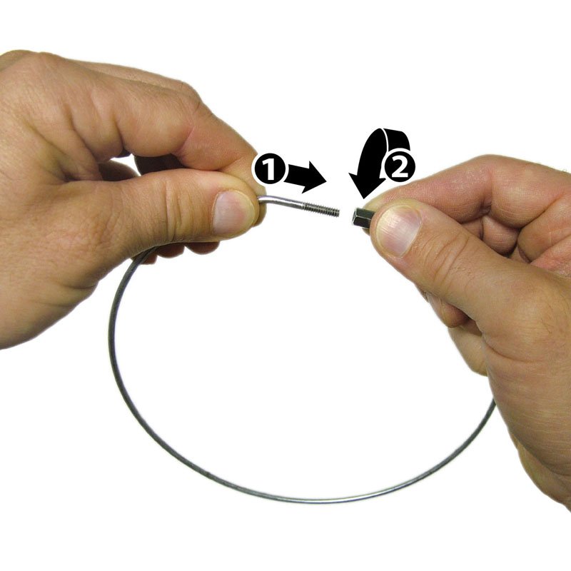Large Threaded Key Ring – MAS Brand