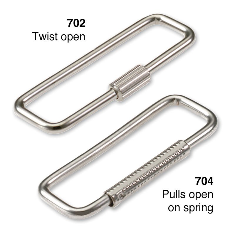 Spring Key Cable Locking Cable Key Ring | Lucky Line Products