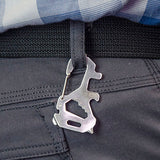 Lucky Line Utilicarry puma 11-in-1 multi-tool wrench screwdriver bottle opener U103 c-clip carabiner