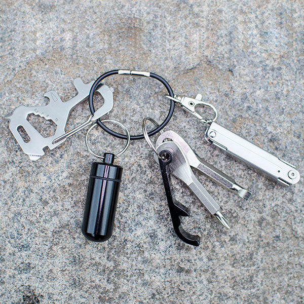 Shop for and Buy Flex-O-Loc Cable Key Ring with Ball-Knob and